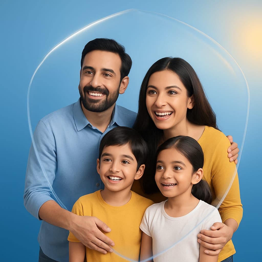 Family and healthcare concept